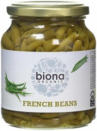 BIONA FRENCH BEANS 350G